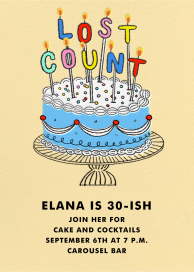 Milestone Candles - Birthday Invitation by Hello!Lucky