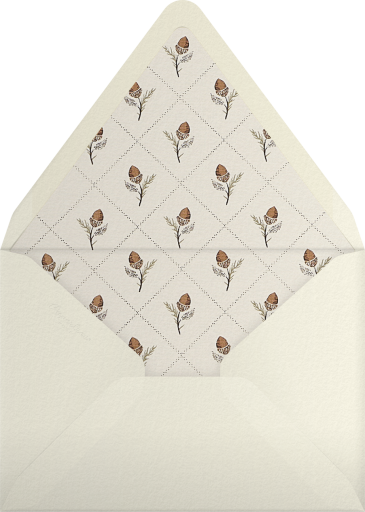 Autumn Filigree - Schumacher Envelope