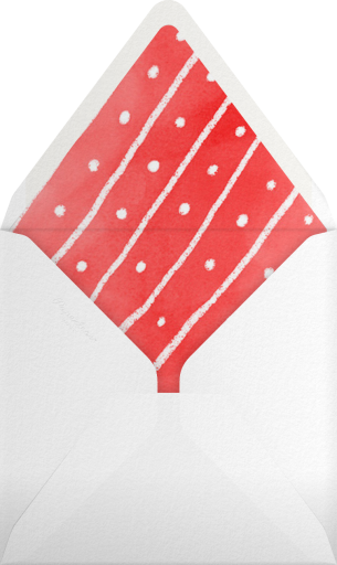 Seven Crazy Nights - Paperless Post Envelope