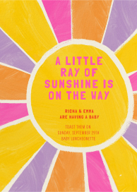 Solar Soirée - Baby Shower Invitation by Paperless Post