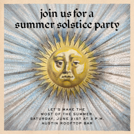 Anthropomorphic Sun by John Derian