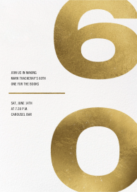 Kaboom - 60th Birthday Invitation by Paperless Post