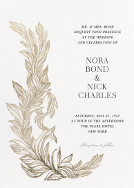 Golden Leaf by  Monique Lhuillier