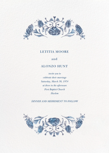 Grace II - Wedding Invitation by Paperless Post