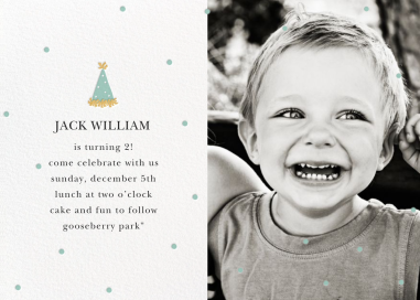 Put on Your Party Hat (Photo) by Sugar Paper