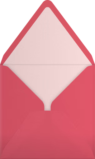 Flower Cones (Square) (Dylan Mierzwinski) - Red Cap Cards Envelope