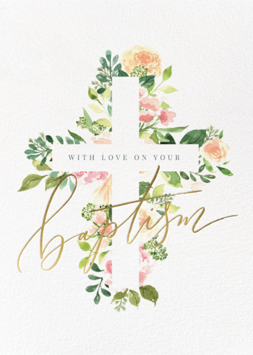 Baptism Blooms by 2021 Co.
