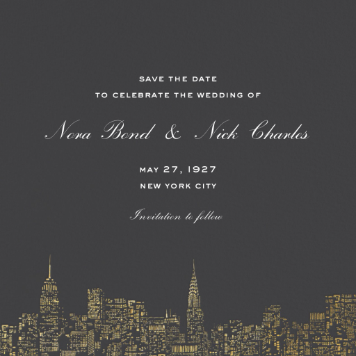 City Lights - Invitation by kate spade new york