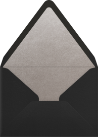Disco Cocktail Rehearsal Invitation Envelope
