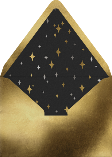 Space Age Stars - Paperless Post Envelope