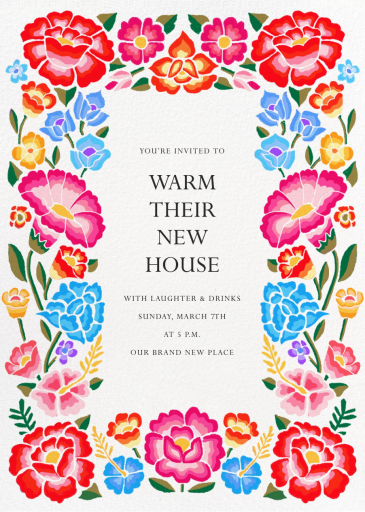 De Colores - Housewarming Invitation by Paperless Post
