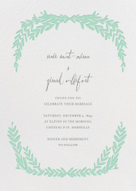 Laurel in Love - Wedding Invitation by Mr. Boddington's Studio