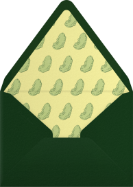Pickle Lovers - Paperless Post Envelope