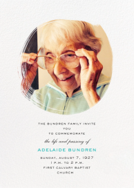 Painted Circle (Photo) by Paperless Post