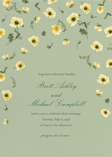 Falling Petals by Oscar de la Renta