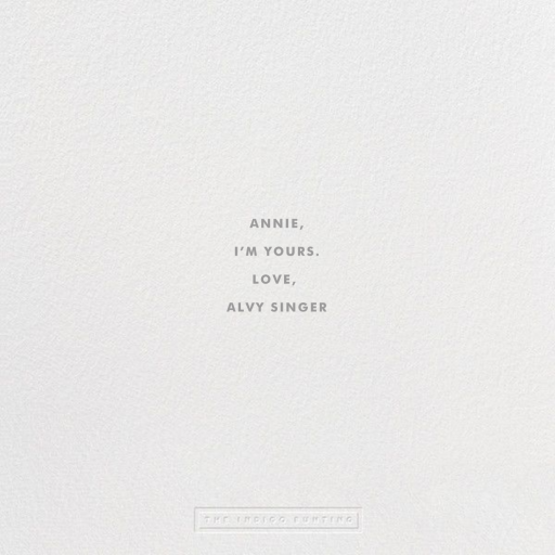 Brie Mine - Valentine's Day Card by The Indigo Bunting - Back