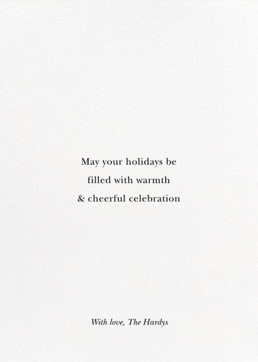 Mistletoe Kiss - Greeting Card by Paperless Post - Back