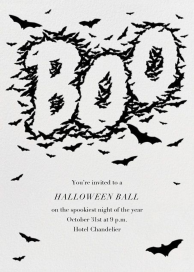 Bats Say Boo by Paperless Post