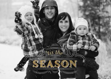 Seasonal Scroll (Full) - Christmas Card by Paperless Post