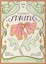 Bloom Nouveau - Invitation by Paperless Post