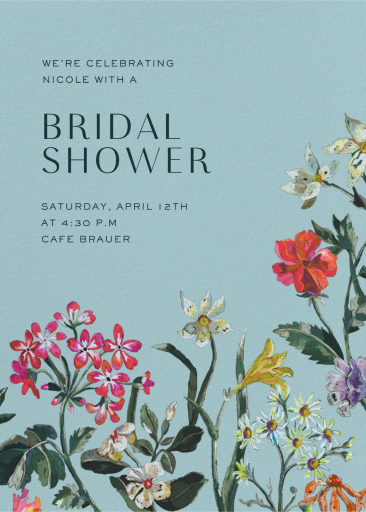 Lockwood - Bridal Shower Invitation by liberty-london