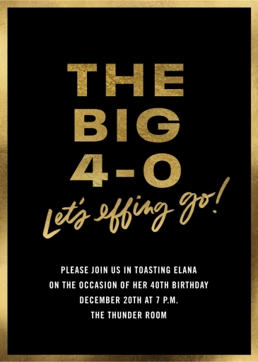 Let’s Effing Go by Cheree Berry Paper & Design