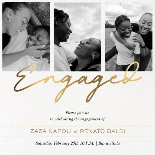 It’s You - Engagement Party Invitation by Paperless Post