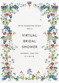 Blueberry Bramble - Bridal Shower Invitation by Stephanie Fishwick