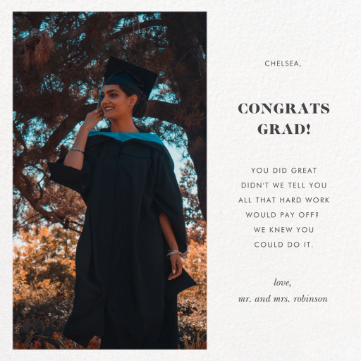 Split - Graduation Card by Paperless Post