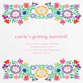 Oaxacan Wedding - Bridal Shower Invitation by Paperless Post