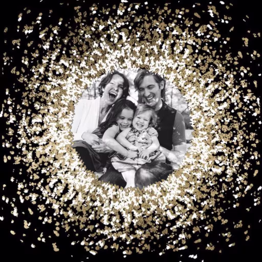Frosted Photo - New Year's Card by Kelly Wearstler