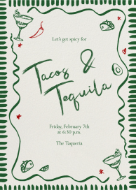 Tacos and Margaritas by Pulp Templates Co.