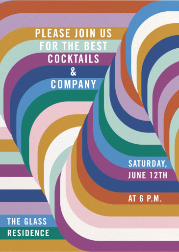 Restart - Cocktail Party Invitation by Jonathan Adler