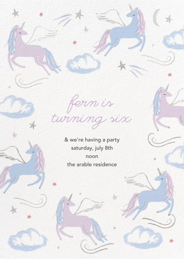 Unicorn Clouds by Meri Meri