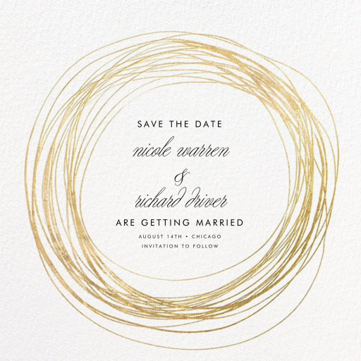 Winter Wreath by Paperless Post - Back