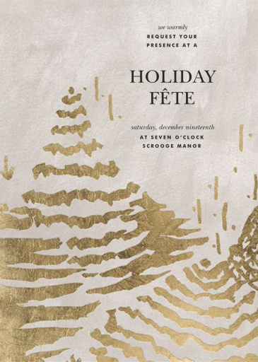 Summit - Holiday Party Invitation by Kelly Wearstler