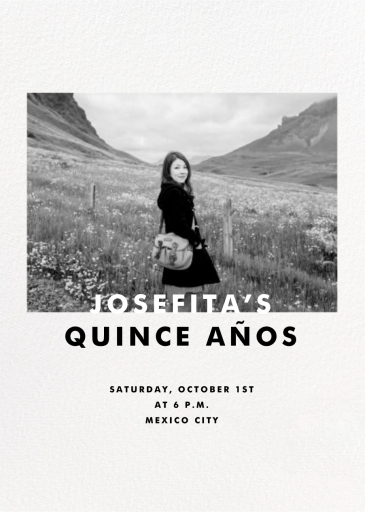 Tall Horizontal (Photo) - Birthday Invitation by Paperless Post