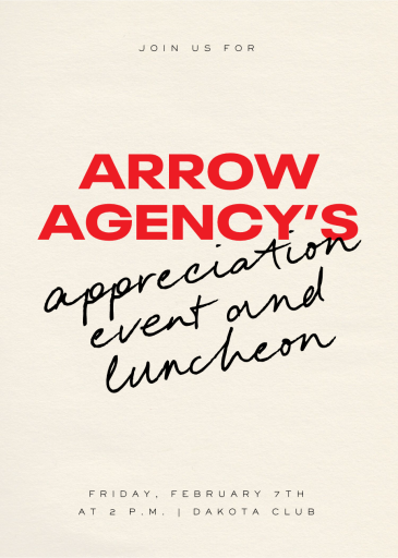 Jot It Down - Appreciation Event Invitation by Paperless Post