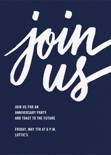 Rosina - Business Anniversary Invitation by Paperless Post