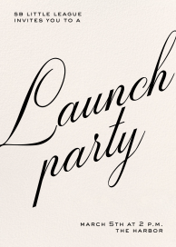 Sweeping Script - Business Event Invitation by Paperless Post