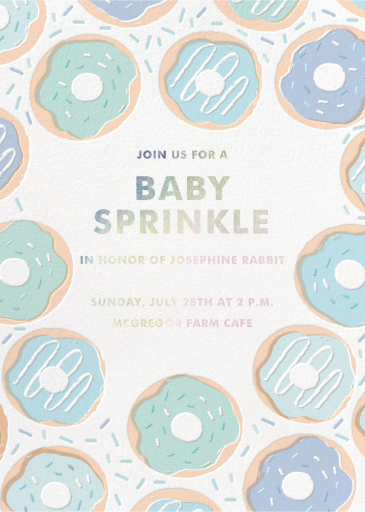 Sprinkle Sprinkle - Baby Shower Invitation by Hello!Lucky