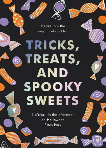 Halloween Sweets - Halloween Invitation by Hello!Lucky