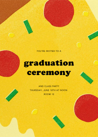 Extra Toppings - Graduation Party Invitation by Paperless Post