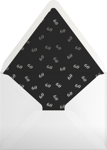 Sideways Lettering - Paperless Post Envelope