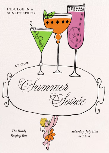 cherub-soiree Card