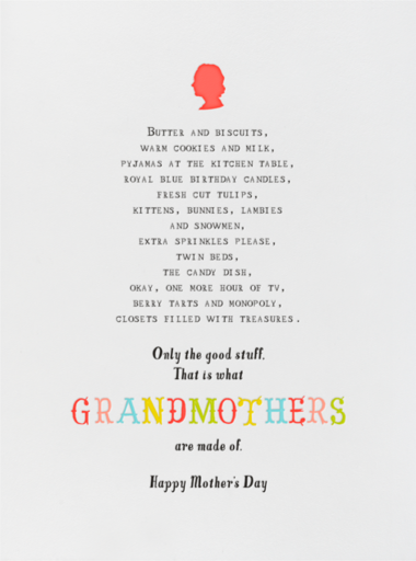 Grandmommy's House - Mother's Day Card by Mr. Boddington's Studio