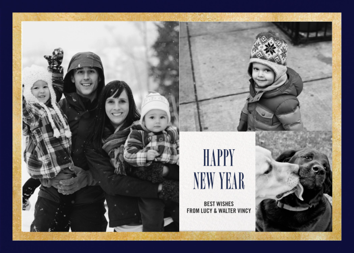Bordure - New Year's Card by Paperless Post