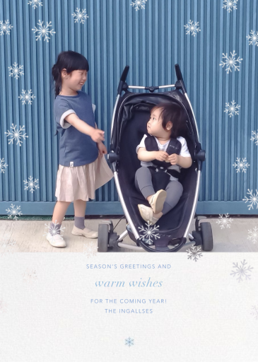 Snowdrift - Greeting Card by Paperless Post