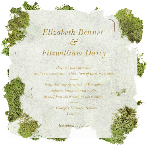 Moss Heart by Paperless Post