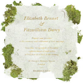 Moss Heart by Paperless Post